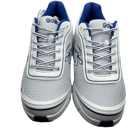 Gravity Defyer Men\'s Mighty Walk TB9024MWS White Silver Walking Shoes Size 14 M main image 7